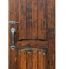 hand carved cedar door