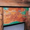 Pool Table Solid Copper Inlaid Wilderness Theme