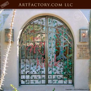 personalized grand entrance gate
