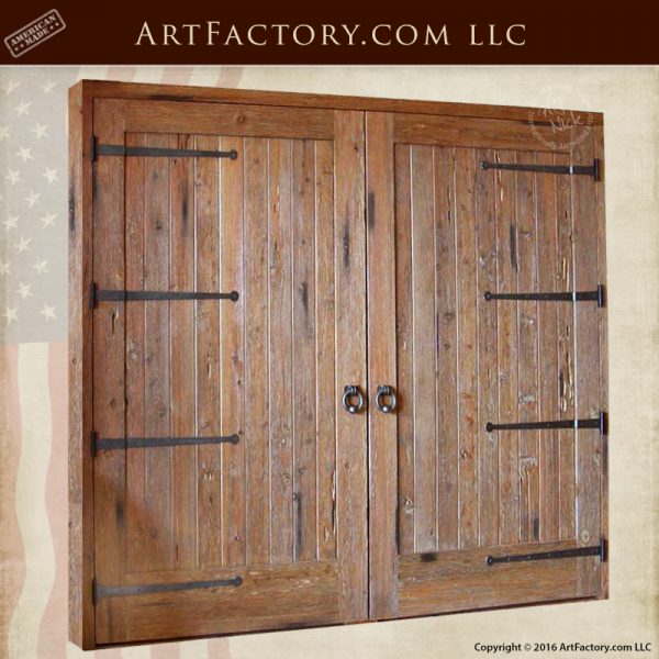 Solid Wood Barn Garage Doors