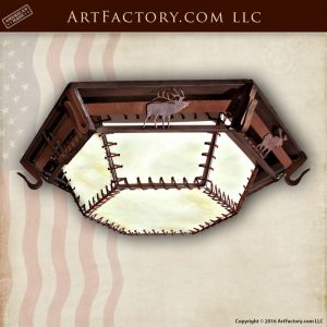 Wildlife Style Ceiling Light Fixture