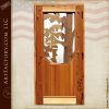 autumn leaves carved door