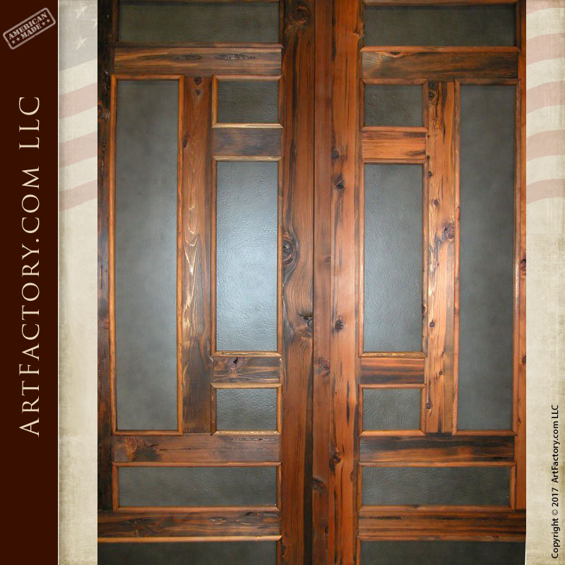 craftsman style entrance doors