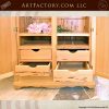 solid wood drawers