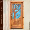 oak tree carved door