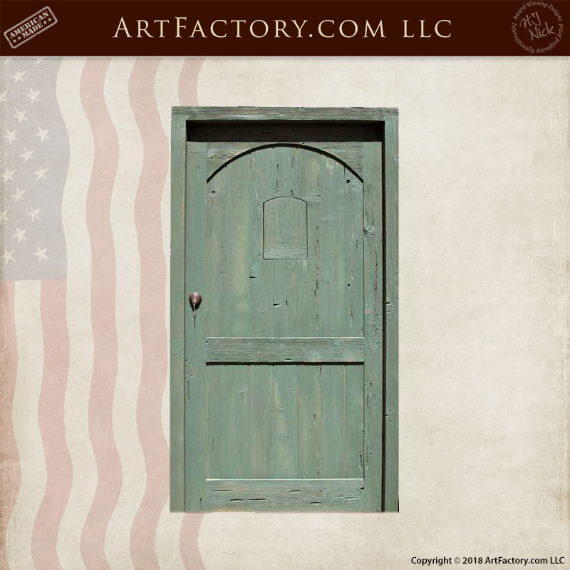 rustic farm house door