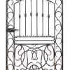 custom wrought iron entry gate
