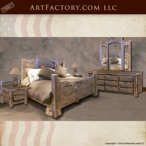 Rustic Western Style Beds
