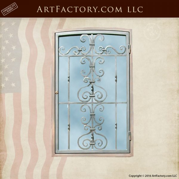 Forged Iron Door Grill