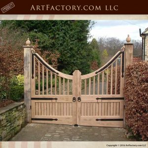 Inverted Arch Estate Security Gates