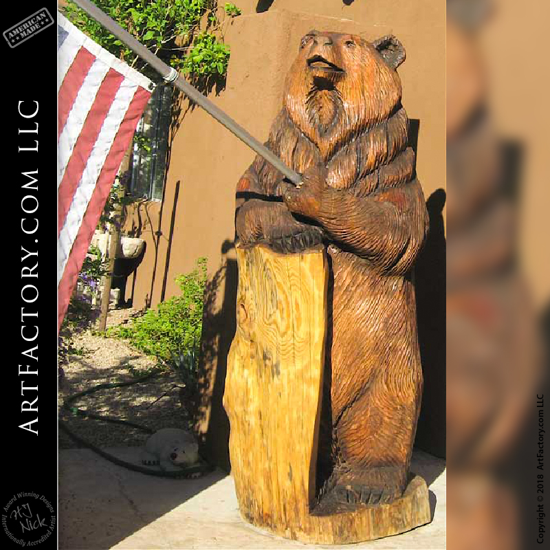 American Carved Bear