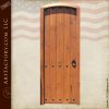 vertical plank wooden gate