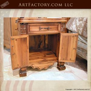 French Baroque Style nightstand