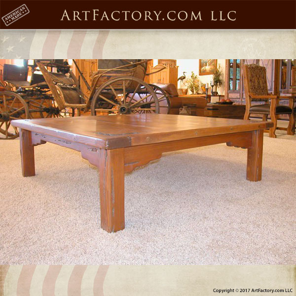 custom wooden coffee table