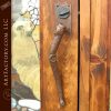 custom aspen branch door pull