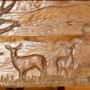 Lodge Pool Table Hand Carved By Our Master Carvers