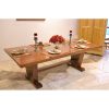 Solid Cherry Contemporary Custom Made Dining Table