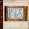 Iron And Glass Custom Hand Crafted Exterior Door