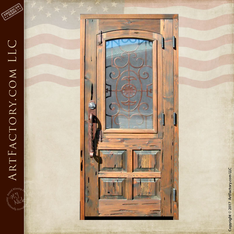 craftsman ironwork door