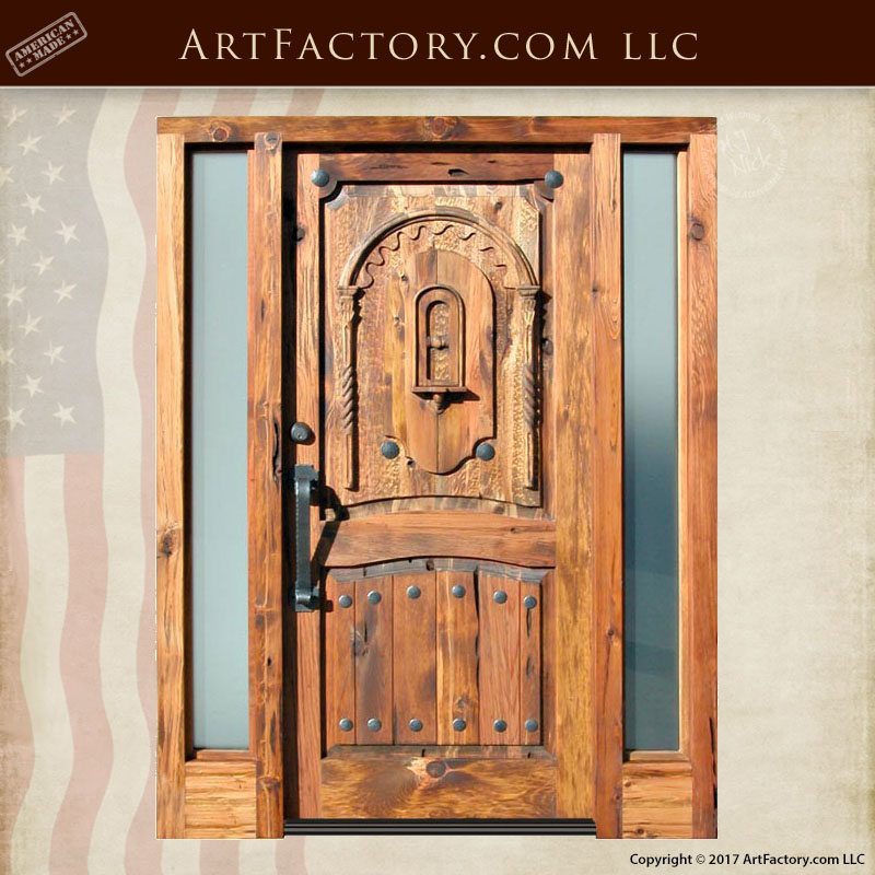 custom-hand-carved-wood-door