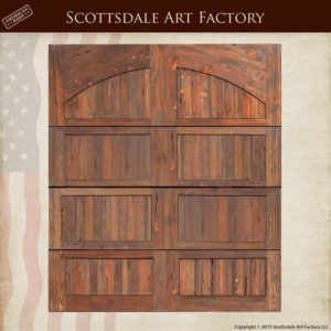 Custom Solid Wood Garage Doors