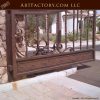 Hand Forged Wrought Iron Estate Gates