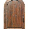 nature theme carved wood door
