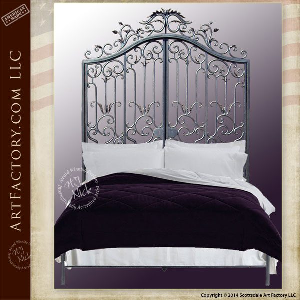 Baroque Iron custom bed