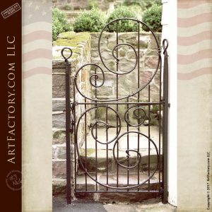 wrought iron side gate