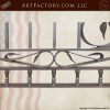 fine art iron driveway gate