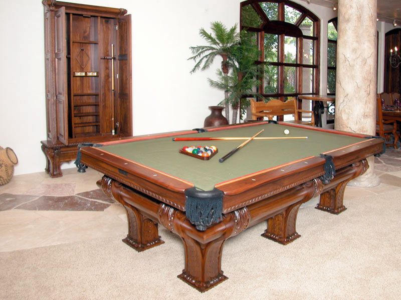 F X Ganter's Pool Table Custom Pool Tables High End Pool Tables