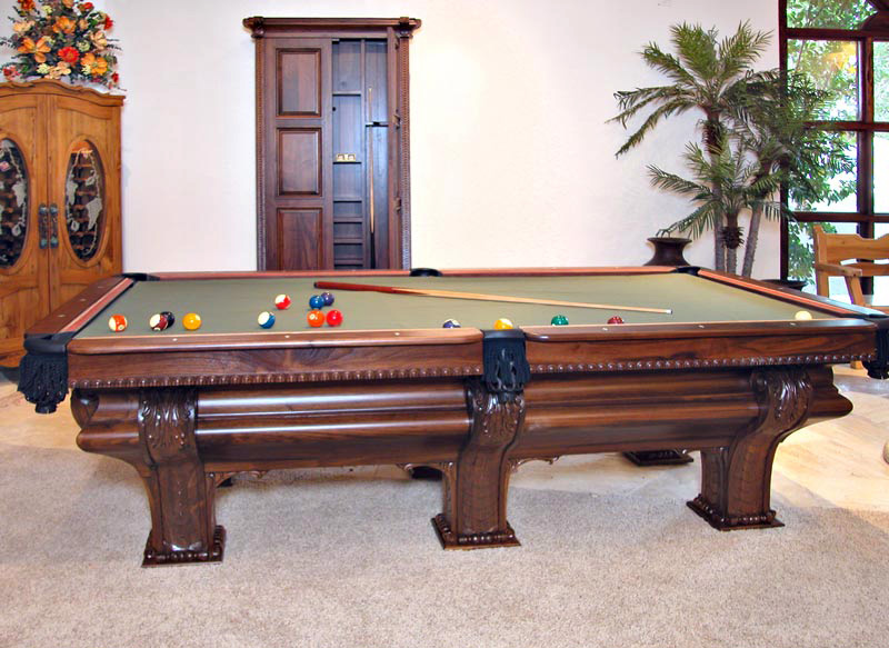 F X Ganter's Pool Table Custom Pool Tables High End Pool Tables