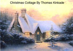 Thomas Kincaid Cottage Artwork
