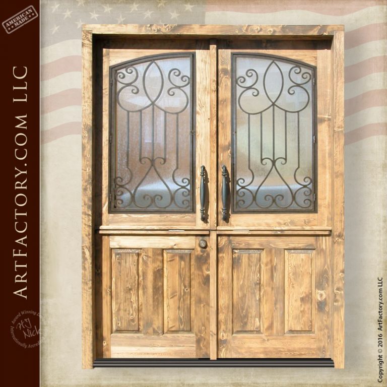 French Double Dutch Doors Unique Exterior Custom Doors
