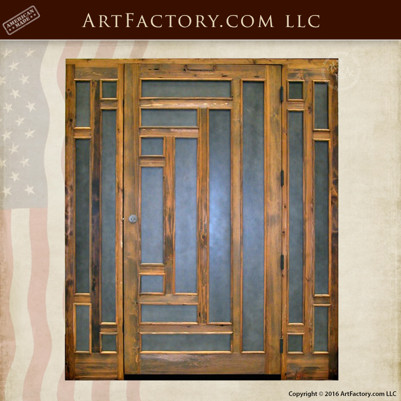 Craftsman Entry Door, Woodworking Project