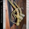 gas nozzle door handles