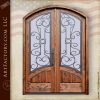 Custom Arched Entrance Doors