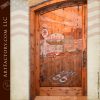 Grand route 66 carved door
