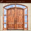 eyebrow arched entrance doors