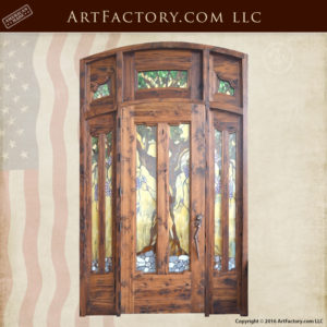 craftsman Gamble House door