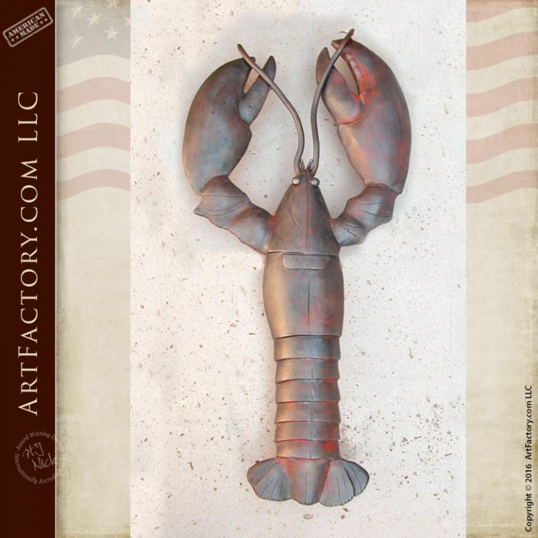 Hand Forged Lobster Door Pulls: For L. L. Bean Home Retail Center