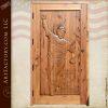 Kent Hrbek Hand Carved Door