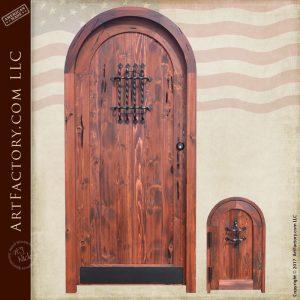 custom matching wood doors