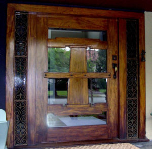 American craftsman style door