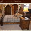 Art Nouveau style bedroom set matching Art Nouveau style nightstands