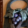 custom grape vine door handle