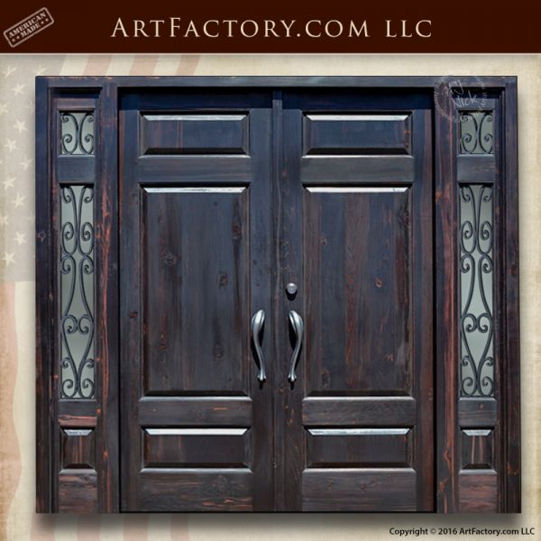 Solid Castle Style Wood Door
