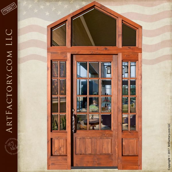 French grand entrance door