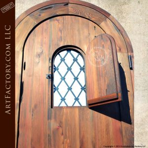 medieval speakeasy door