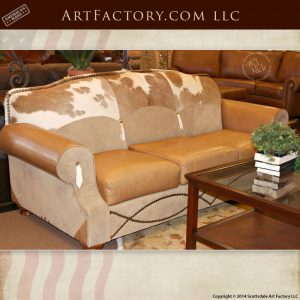 western style leather sofa